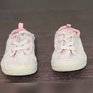 White Slip on Toddler Shoes